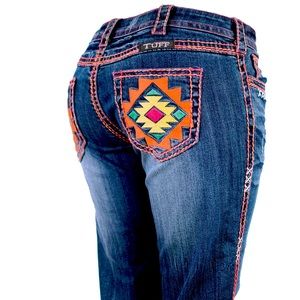 Cowgirl Tuff Southwest Vibe Jeans